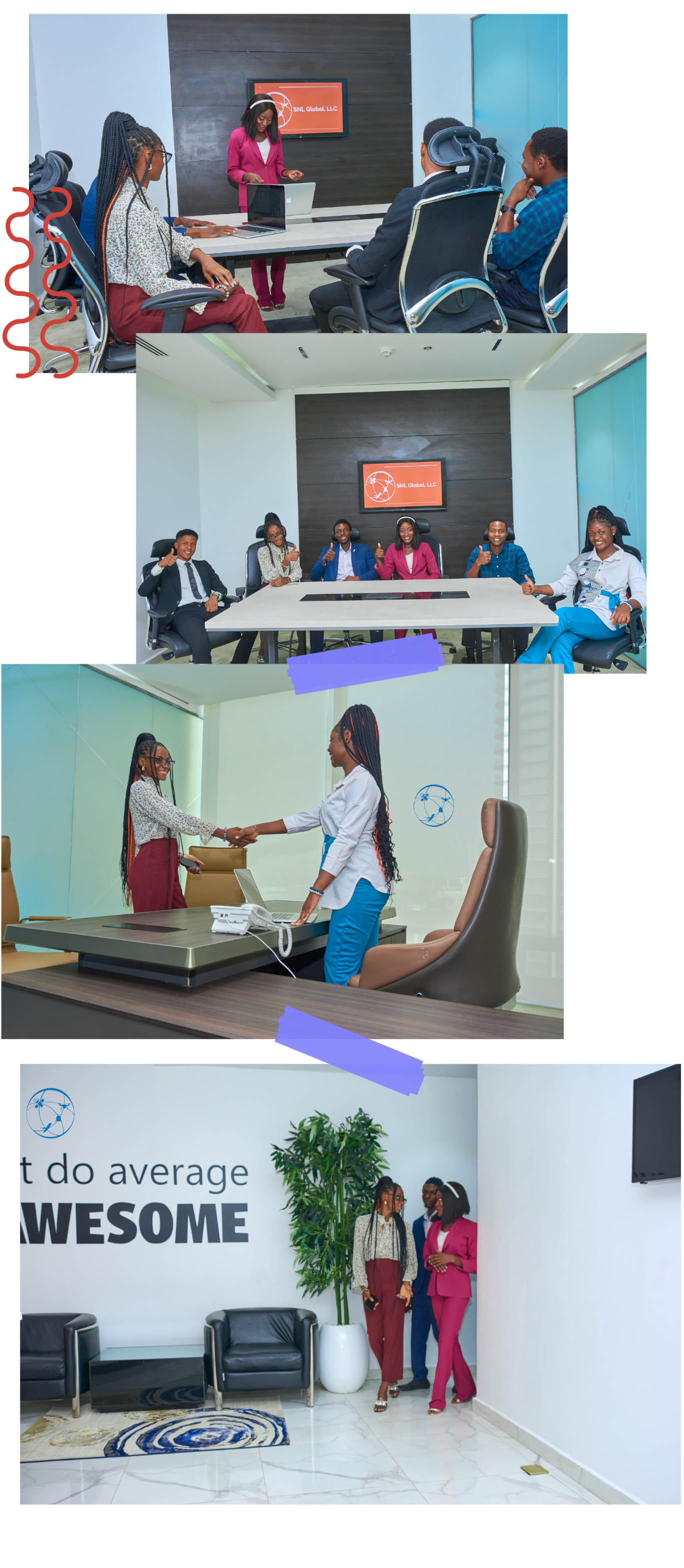 Decorative photo of individuals interacting